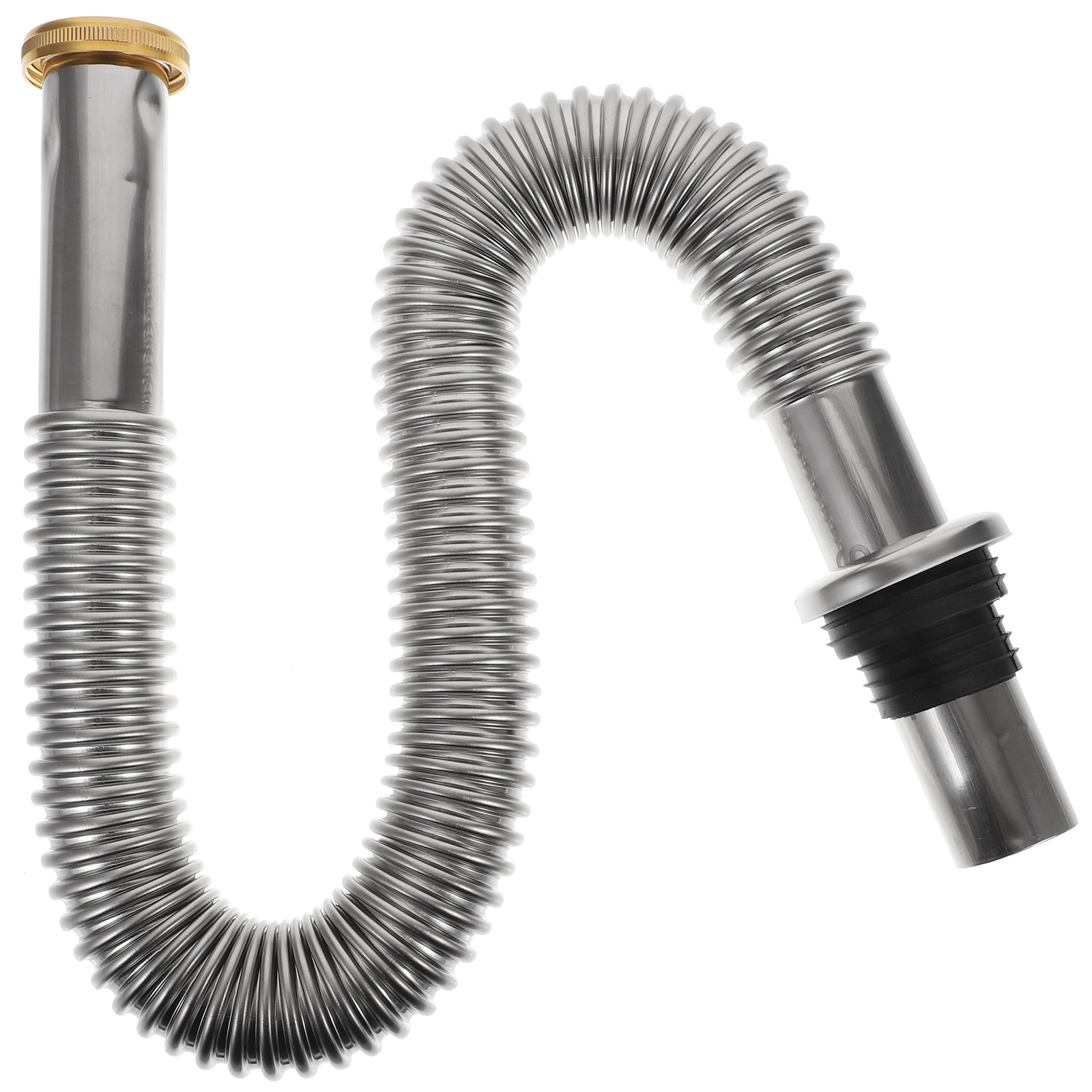 Sink Drain Pipe Washing Machine Hose Stainless Steel Tubing Pipe for Sewer