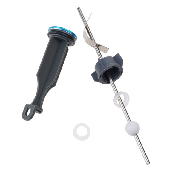 Sink Drain Stopper Popup Plug Install Tool-Free Assembly, Easy Lift for Smooth Drainage & Detachable