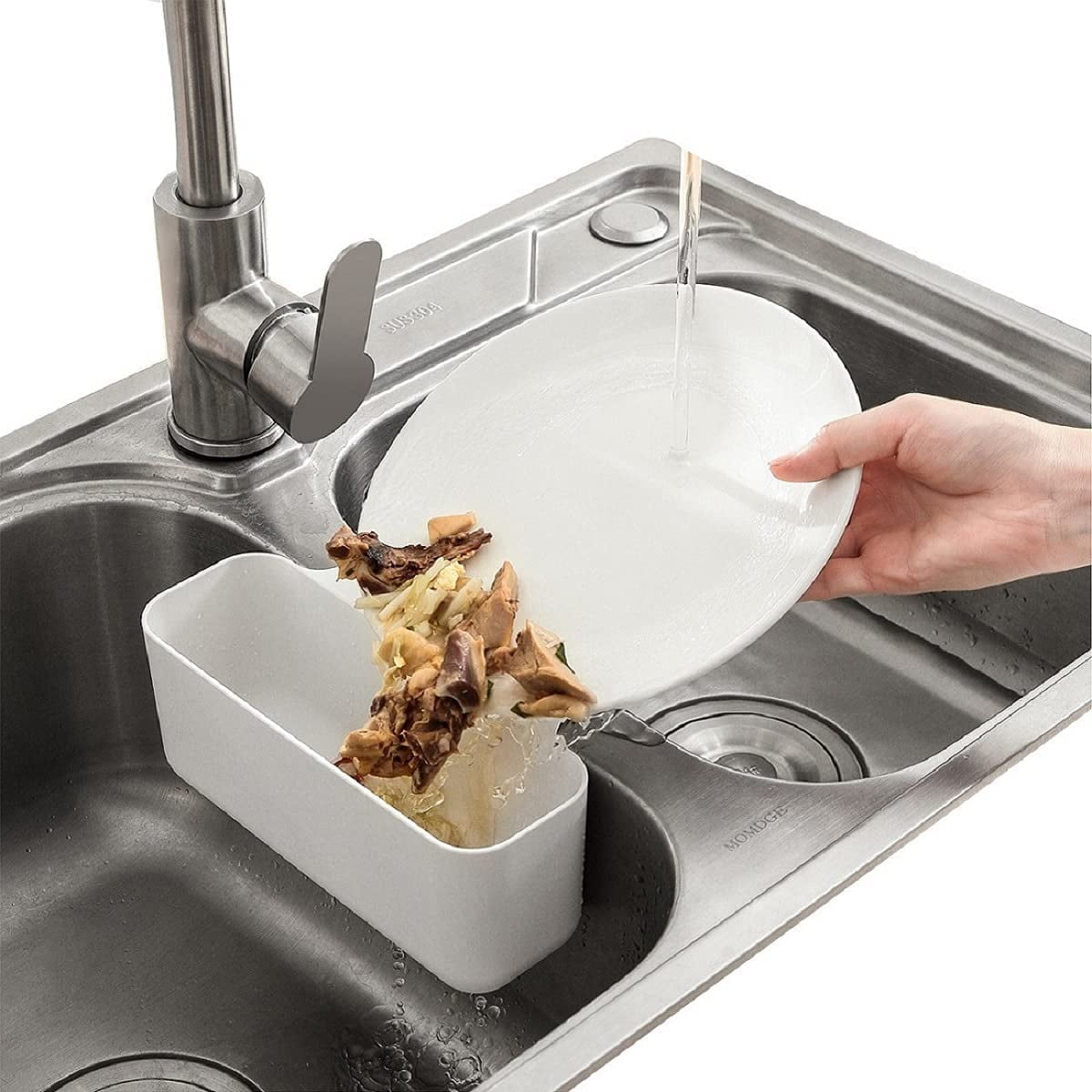 Sink Drain Strainer Basket Kitchen Food Waste Leftovers Food Catcher Garbage Corner Sink Strainer