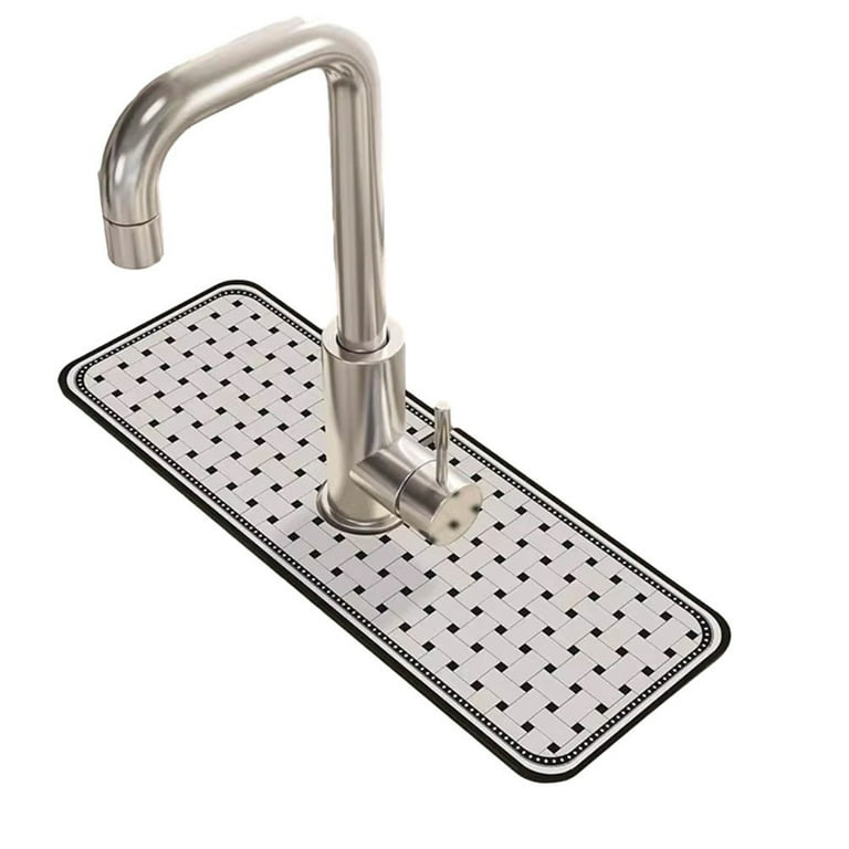 Sink Faucet Drain Pad Table Mat Diatom Mud Absorbent Pad Kitchen Countertop