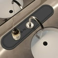 thumbnail image 1 of Sink Faucet Guard and Absorption Pad, Diatomite Mat, Anti-mold, Quick-drying Drip Tray for Sponges, for Kitchen, Bathroom, and Laundry Sink Countertops, Gray, 23.5 X 5.5 Inches, by FAJHHA, 1 of 8