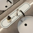 thumbnail image 1 of Sink Faucet Guard and Absorption Pad, Diatomite Mat, Quick Drying Drip Tray, for Kitchen, Bathroom, and Laundry Sink Areas, Prevents Water Marks, White, by FAJHHA, 1 of 7
