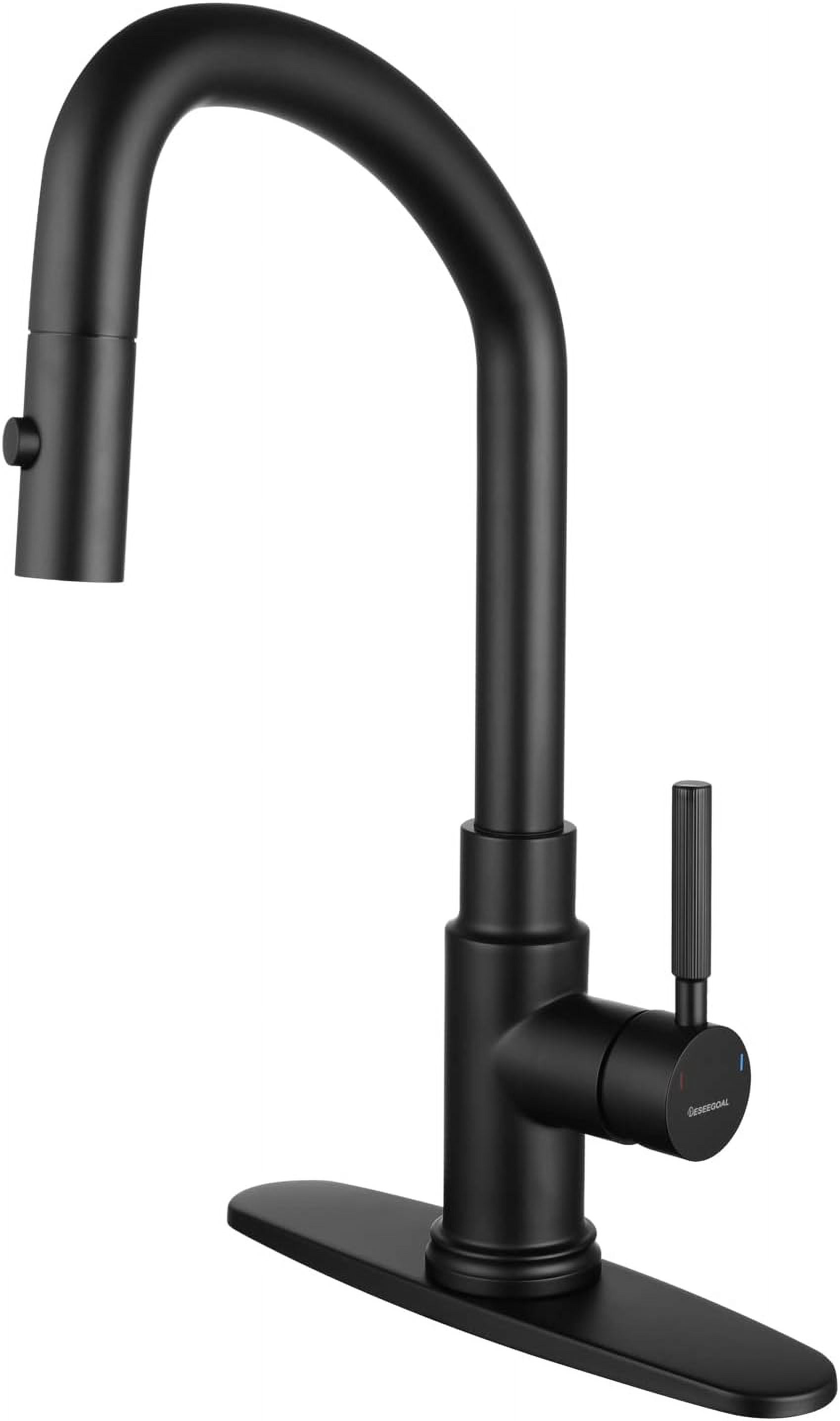 Sink Faucets with Pullout Sprayer, Two Function Sprayer Single Handle