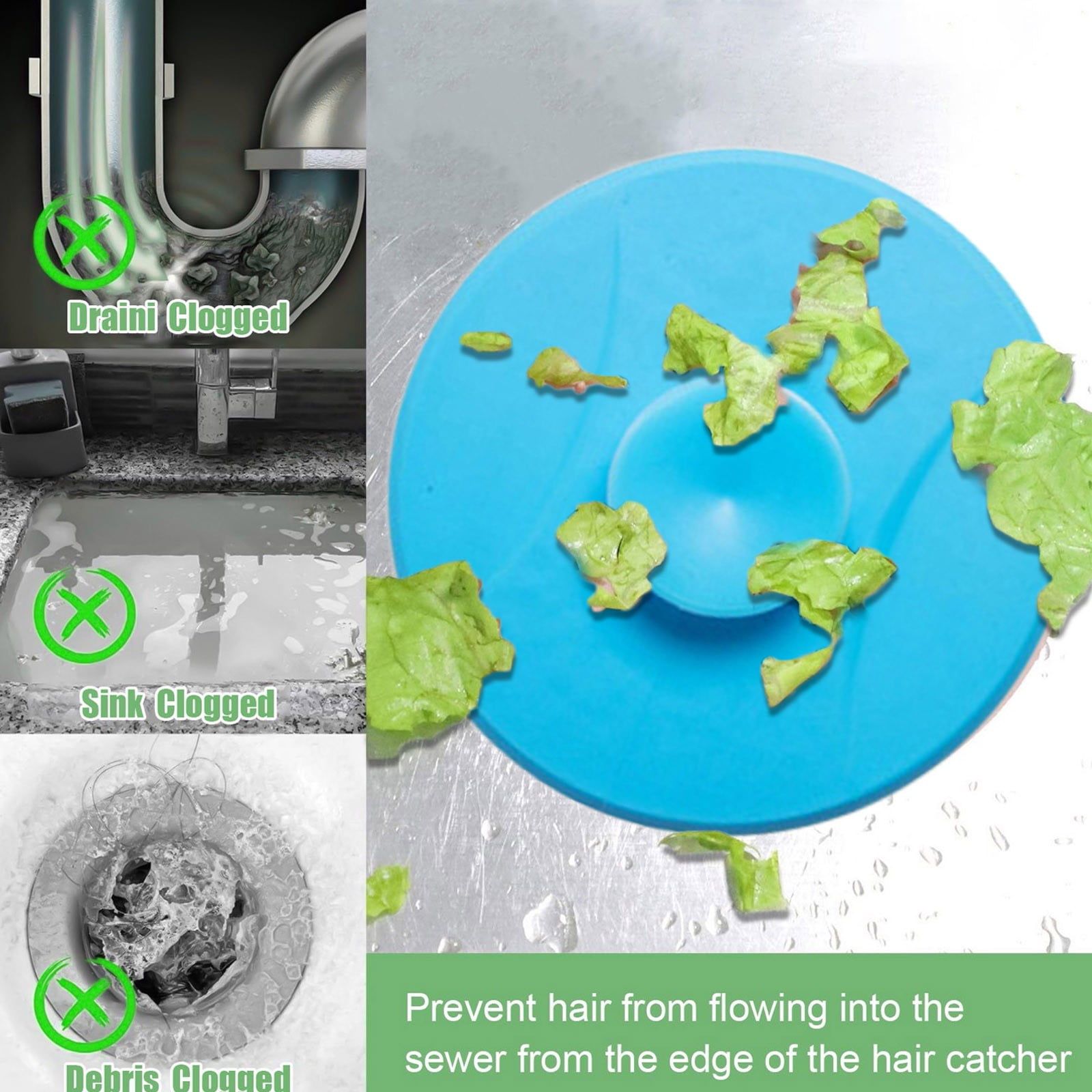 Sink Filter Mesh Can Mat Kitchen Sink Strainer Stopper Basket Roofing