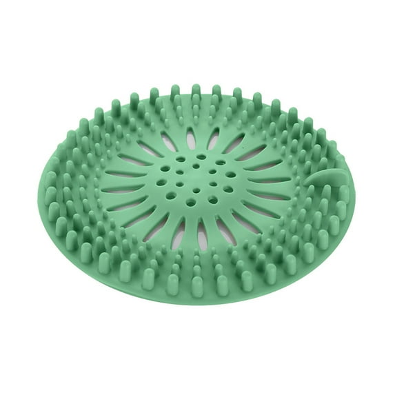 Sink Filter Screen Bathroom Floor Deodorant Toilet Sink Hair Filter, Widely Used With Soft Fit Not Easy To Aging Fine Leakage Hole Convenient For Drainage, Tpr Material 13X13Cm