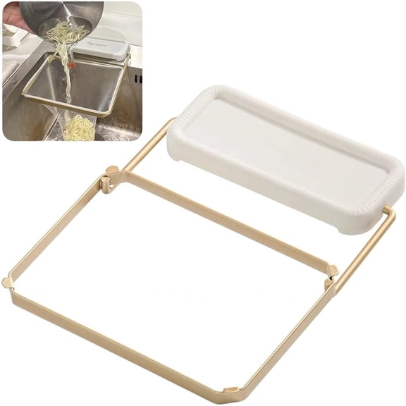 Sink Food Catcher Drain Basket: Rotatable Kitchen Sink Strainer with Mesh Bags, Suction Cup Corner Sink Strainer Basket, Sink Net Strainer Garbage Disposal Strainer