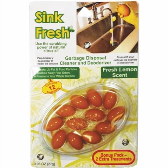 Sink Fresh Garbage Disposal Cleaner & Deodorizer (Pack of 8)