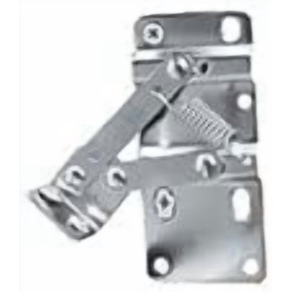 Sink-Front Tip-Out Tray Hinges Self-Holdin - Pair (Steel), 1" L x 1-3/4" D x 3.8
