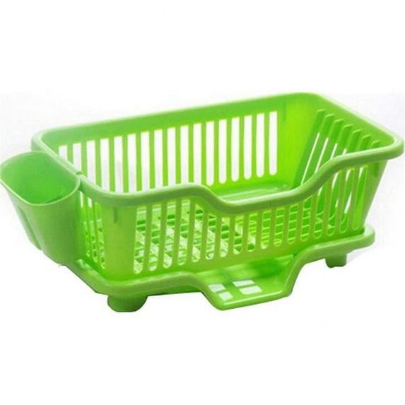 Sink Grid & Grid Tableware Front Rack - Green