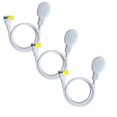 thumbnail image 1 of Sink Hose Attachment for Faucet, Portable Sink Hose Faucet Sprayer, Sink Spray Rubber Hose, Shampoo Sprayer Hose for Dog, Pets, Bathing Baby, Washing Hair, Rinsing Vegetables, 3 Set, 51.18 Inches, 1 of 6
