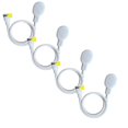 thumbnail image 1 of Sink Hose Attachment for Faucet, Portable Sink Hose Faucet Sprayer, Sink Spray Rubber Hose, Shampoo Sprayer Hose for Dog, Pets, Bathing Baby, Washing Hair, Rinsing Vegetables, 4 Set, 51.18 Inches, 1 of 6