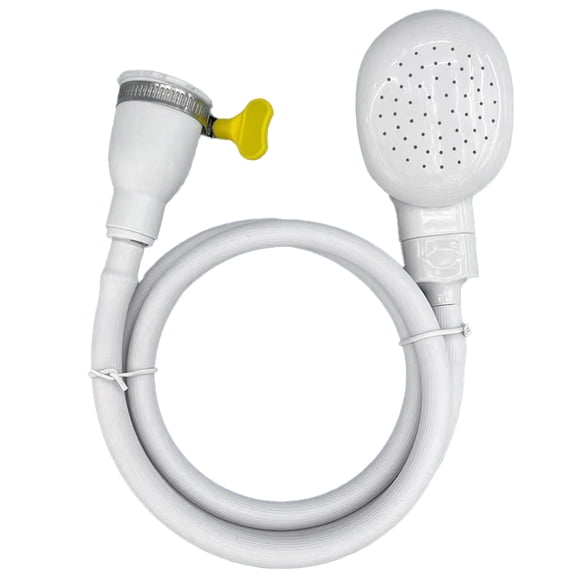 Sink Hose Sprayer Attachment for Faucet - 78in Flexible Rubber Spray Hose, Easy Install for Pet Bathing, Baby Hair Washing & Vegetable Rinsing (Fits 1.2in Round Faucets)