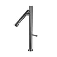 thumbnail image 1 of Sink Kitchen Faucet 304 Stainless Steel Mixer Water Cold Hot Taps, Single Handle 360 Rotation Ceramic Valve Folding - Modern Design, 1 of 7