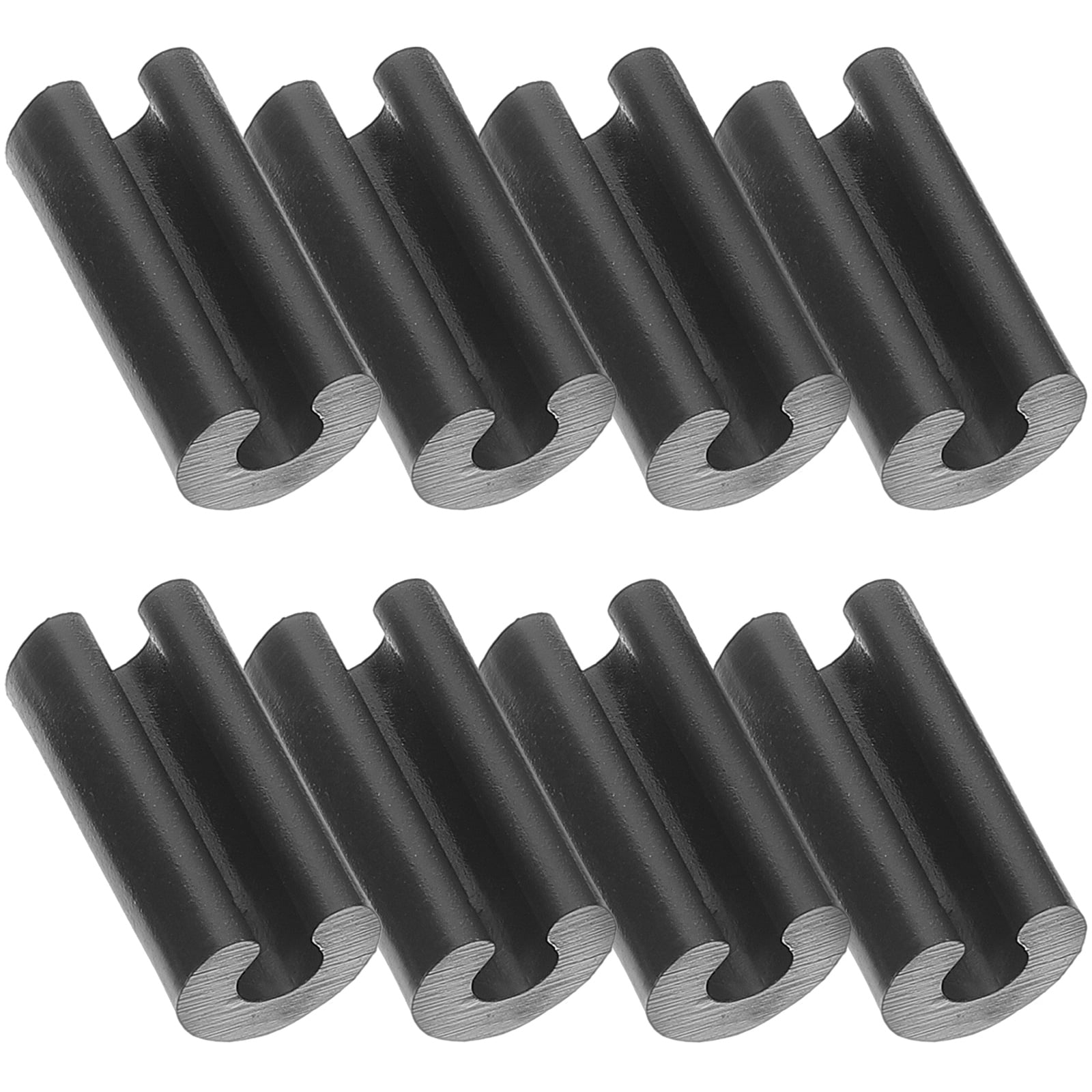 100-Pack Non-Slip Plastic Bumpers For Kitchen Sink Grates & Wire Racks – 1.9x1cm