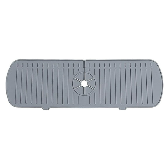 Sink Mats and Liners Sink Faucet Mat Sink Splashing Guard Draining Pad Faucet Water Catcher Mat for Kitchen & Bathroom