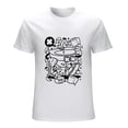 thumbnail image 1 of Sink Men’s T-Shirt 100% Cotton Casual Short Sleeve Tops Gift Tee White XL, 1 of 5