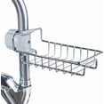 Sink Organizer, Stainless Steel Faucet Storage Rack Sponge Holder for ...