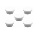 thumbnail image 1 of Sink Overflow Hole Cover for Kitchen Sink Hole, Overflow Cap for Bathroom Sink Basin Trim Overflow Cover Insert in Hole Round Caps, 5 Pcs, 0.94 Inches, 1 of 4