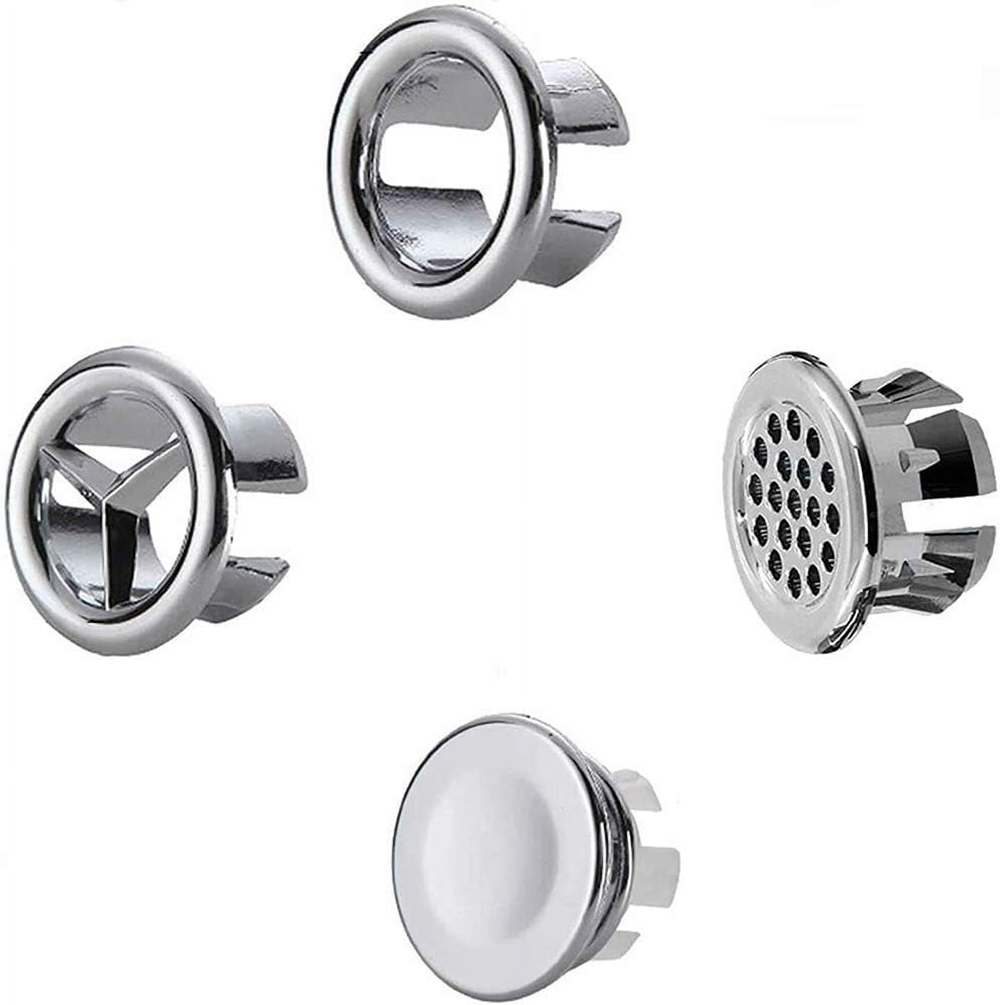 Sink Overflow Ring, Basin Overflow Rings Replacement Part for Bathroom