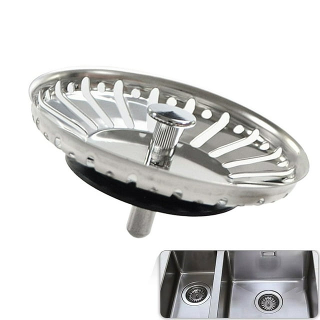 Sink Plug Stainless Steel Kitchen Sink Strainer Plug Kitchen Sink Bath