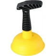 Sink Plunger Sink & Drain Plunger with Ergonomic Handle Strong Suction