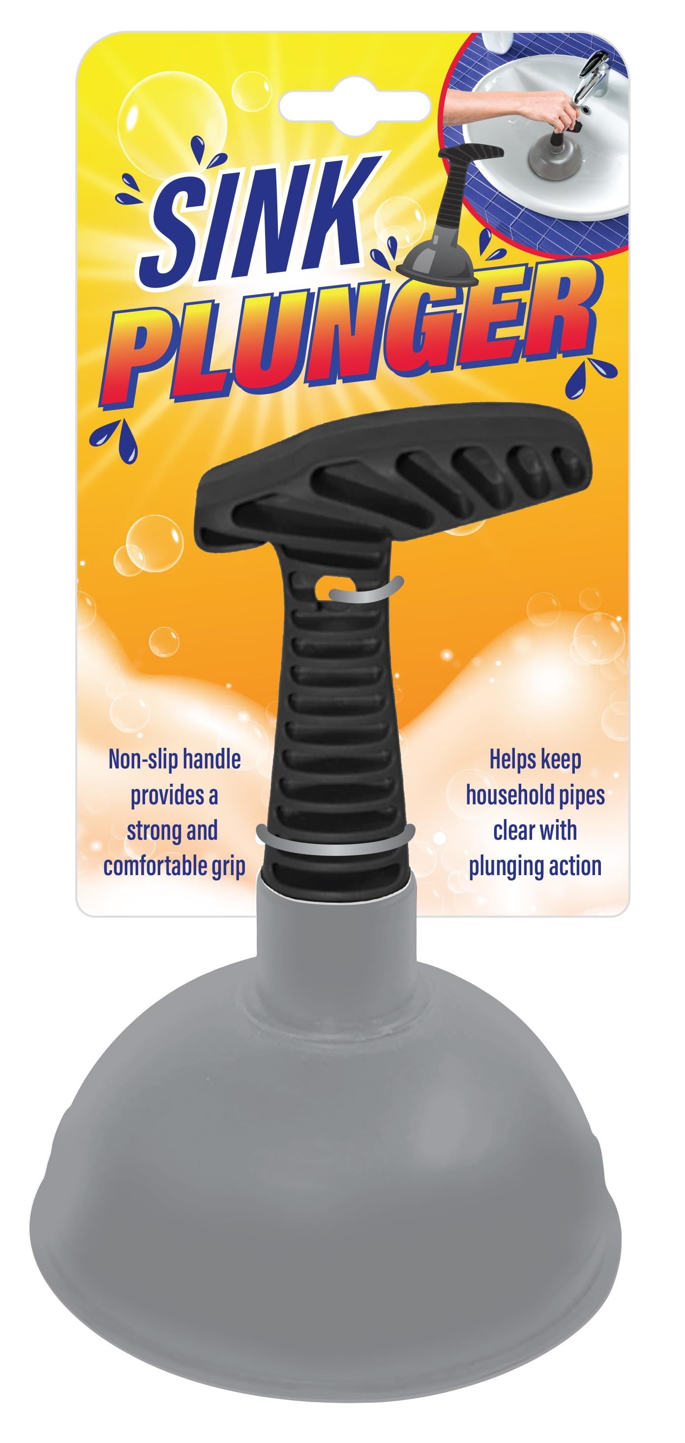 Sink Plunger to help keep household pipes clear with plunging action.