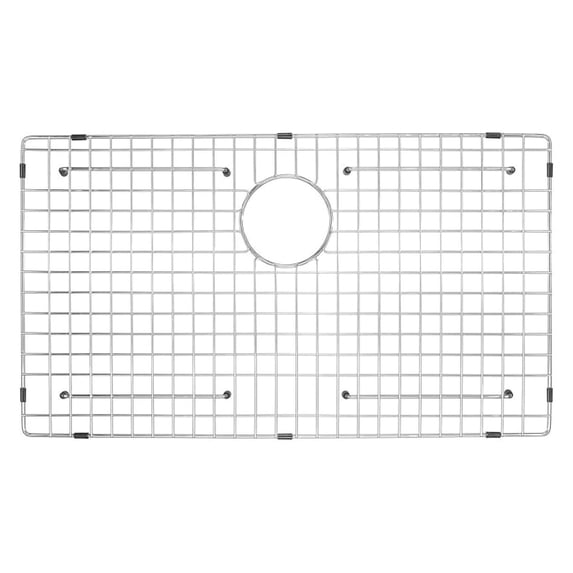 Sink Protector and Kitchen Sink Bottom Grid NDG3321, 304 Premium Stainless Steel, dim 29 11/16" x 15 11/16"