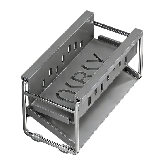 Sink Rack Stainless Steel Kitchen Rack Hanging Basket Supplies Artifact ...