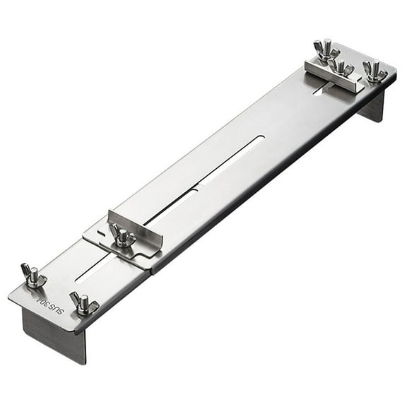 Sink Sharpening Stone Holder ,304 Stainless Steel Whetstone Holder ,Retractable, Easy Honing Sink Bridge for Kitchen Natural , Oil