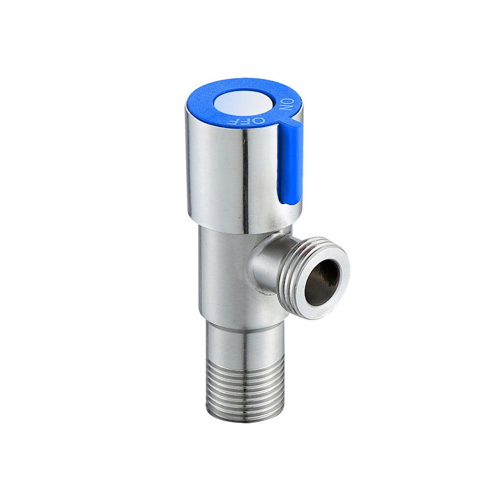Toilet Angle Sturdy Angle Valve Wall Mount Water Mixer Water Adapter Sink Shut off Valve