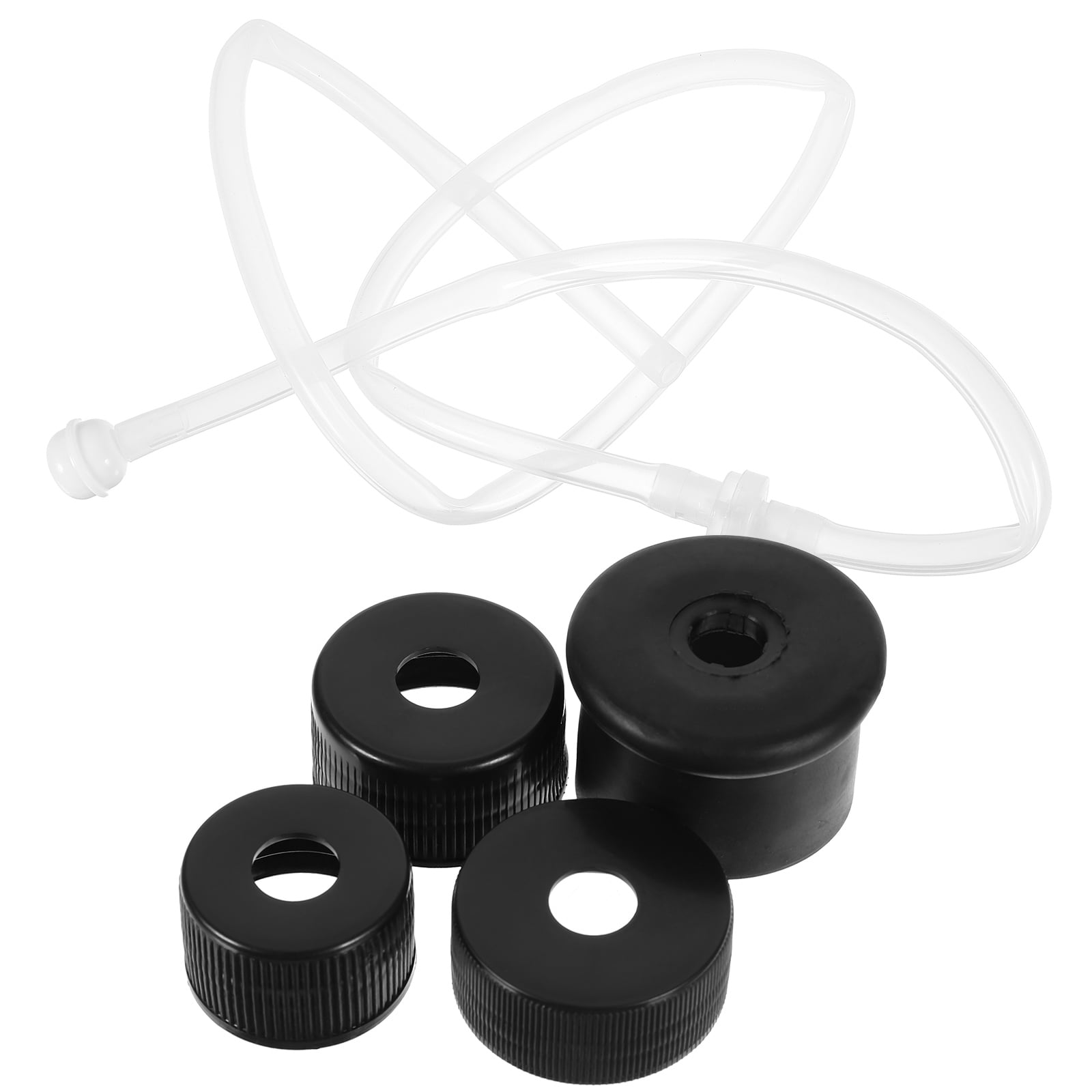 Sink Soap Dispenser Extension Tube Kit Builtin Pipe for Kitchen