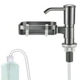 thumbnail image 1 of Built In Sink Soap Dispenser Pump Tool Set for Kitchen Sink, with Sponge Holder, Extension Tube Kit, Under Counter Soap Dispenser 4.7" x 3.9" x 5.5", 1 of 7