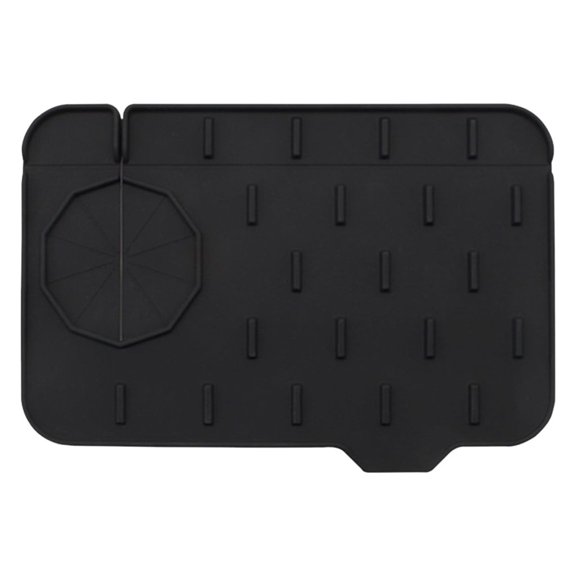 Sink Splash Guard, 1 Pack Mini Kitchen Faucet Mat, Can be Used on Both Sides, Tap Sink Splash Guard, Splash Guard, Suitable for Kitchen Sink, Bathroom, Corner Sink, Protect Worktop,8.3 5.7in