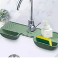 thumbnail image 1 of Sink Splash Guard, Bathroom and Kitchen Faucet Protector with Storage Function, 1 Splash Guard Pad for Easy Cleanup and Counter Protection, Ideal for Kitchen Sinks and Bathroom Vanities Aestivo, 1 of 7