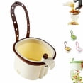 thumbnail image 1 of Sink Strainer Basdi Automatic Dumping Faucet Hanging Strainer Basket - Hands-Free Kitchen Sink Filter for Draining Pasta & Veggies, Collapsible & Easy-Clean, Drain Basket, Coffee, 1 of 9
