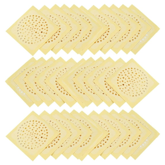 Sink Strainer Cover Anti Clogging Sewer Drains Cover for Bathroom Washbasin 30pcs