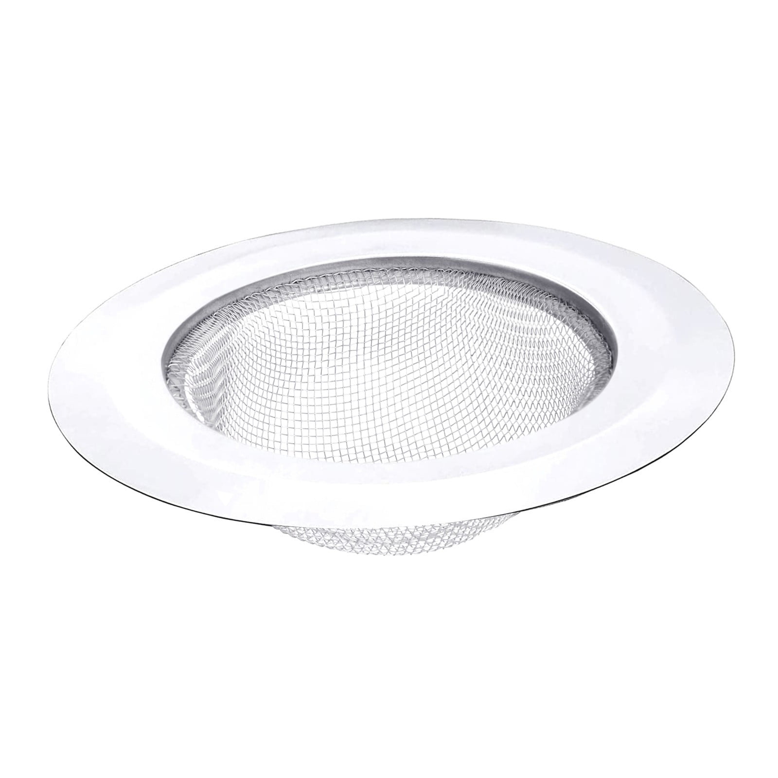 Sink Strainer, Stainless Steel Kitchen Sink Strainer, Wide Edge