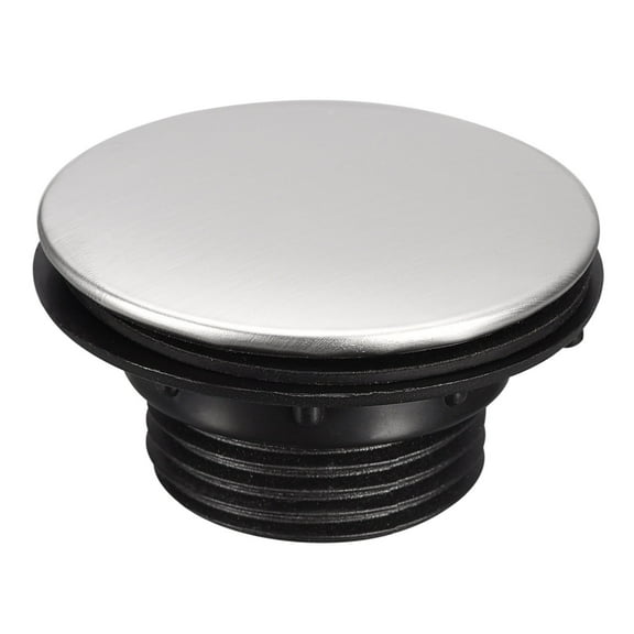 Sink Tap Hole Cover Brushed Stainless Steel, Faucet Hole Cover 1 Pack (1.1 to 1.5 Inch in Diameter)