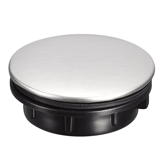 Sink Tap Hole Cover Brushed Stainless Steel, Faucet Hole Cover 1 Packs (1 to 1.2 Inch in Diameter)