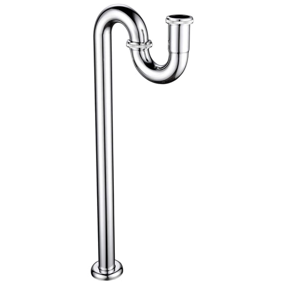 Sink Trap Brass S Trap for Bathroom Sink Kitchen Sink Sewer Pipe Drain Tube S Trap , WT04