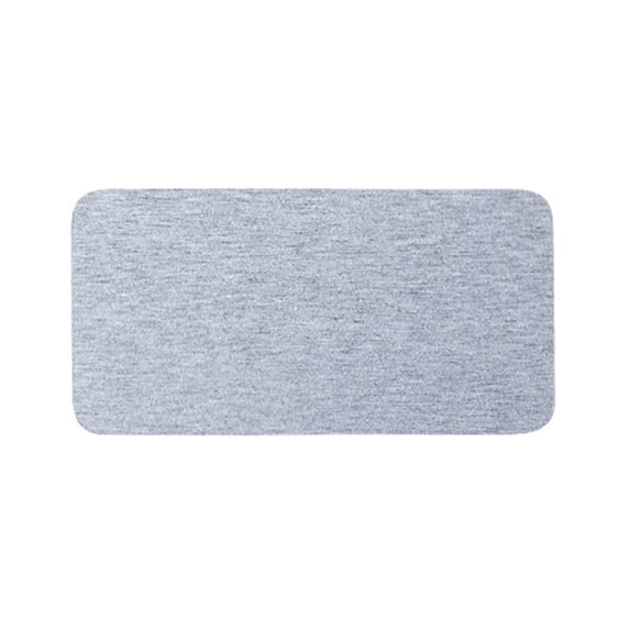 Sink Water Absorbing Stone Tray, Quick Drying Diatomite Drying Pad, Odor Absorbing, Easy Clean, Diatom Mud Material, Kitchen Bathroom Countertop Use, 2pc