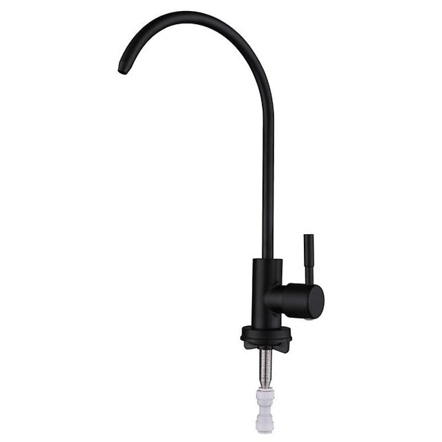 Sink Water Filtration Faucet Drinking Water Faucet HighSpout Black