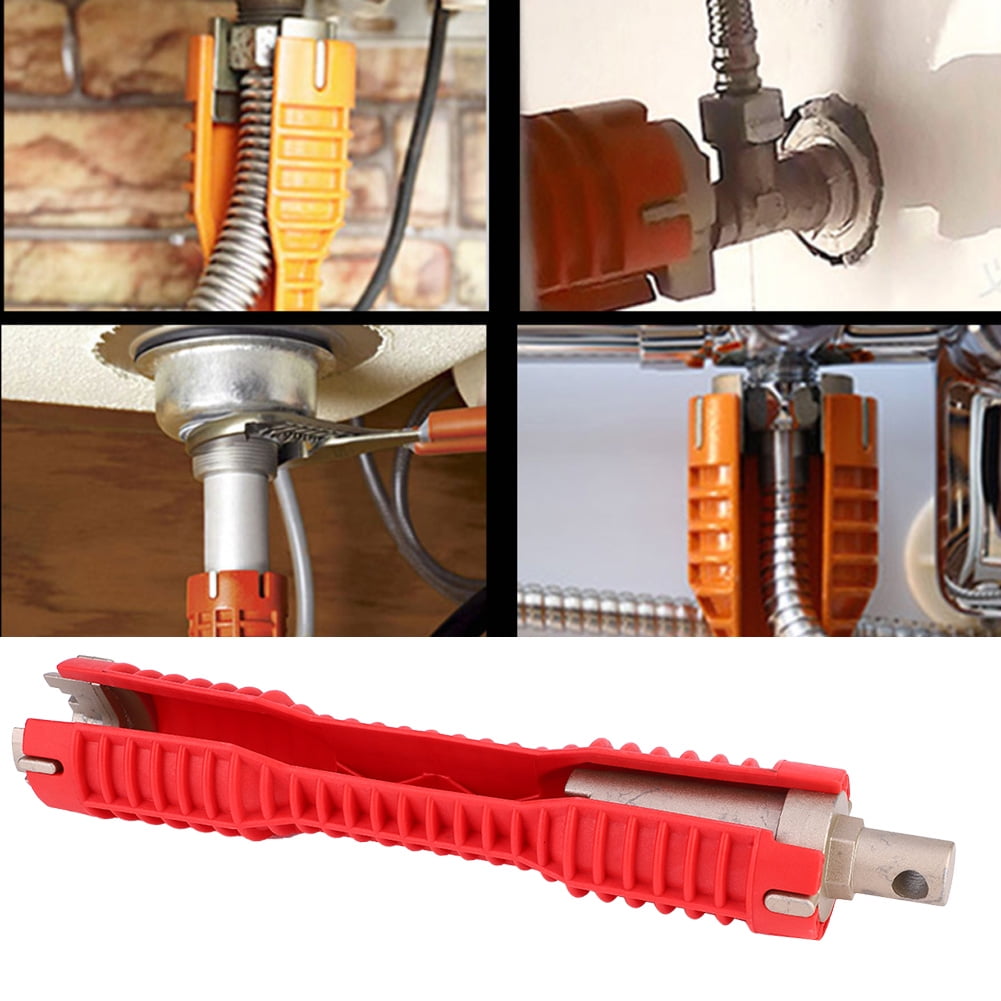 Sink Water Pipe Wrench, Faucet Wrench, Wide Application For Maintenance