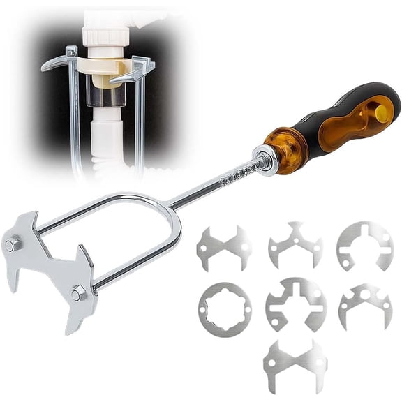 Under Sink Wrench Faucet Tool Basin Wrench Multifunctional for Tight Spaces Plumbing Tool Kit for Faucet Installation Removal in Kitchen Bathroom Home