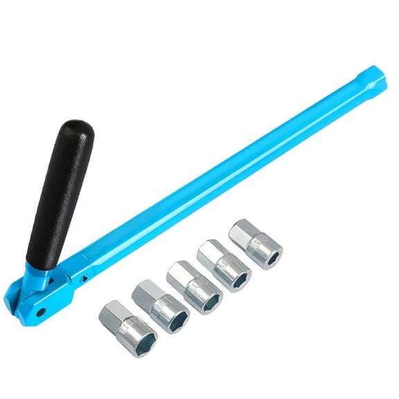 Sink Wrench Installation Tool Faucet Socket Set Long Shaft Alloy Material for Bathroom and Kitchen Repairs