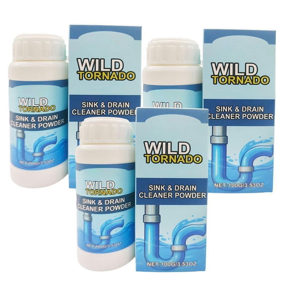 Sink and Drain Cleaner Unclogging - Quickly Unclog Pipes for Kitchen and Bathroom Drainage, Effective Drain Cleaner for Home Use