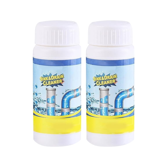 Sink and drain cleaner, 3.9 oz Bottle, Deep Cleaning Action for Stubborn Clogs, Sewer Pipe Maintainer for Kitchen, Bathtub, Shower Drains
