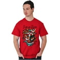thumbnail image 1 of Sink or Swim Anchor Mermaid Tattoo Plus Size Crewneck Graphic Tee Shirt Brisco Brands 4X, 1 of 5