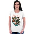 thumbnail image 1 of Sink or Swim Anchor Mermaid Tattoo Womens Slim Fit Graphic Tee Brisco Brands L, 1 of 5