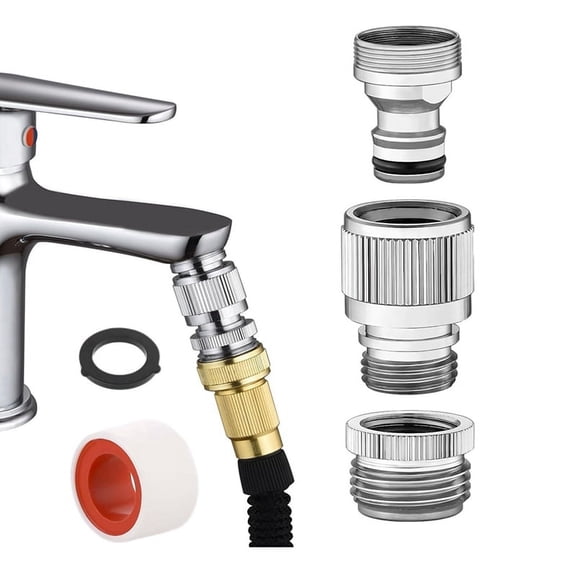 Sink to Garden Hose Adapter, Faucet to Hose Quick Connector Sink Hose for Faucet Hose That Attaches to Sink Faucet
